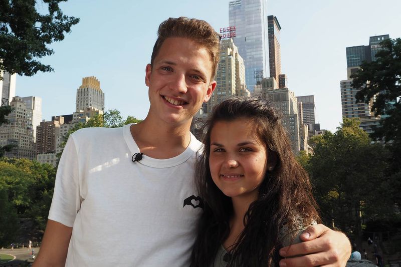 Philipp (19) und Louisa (18)