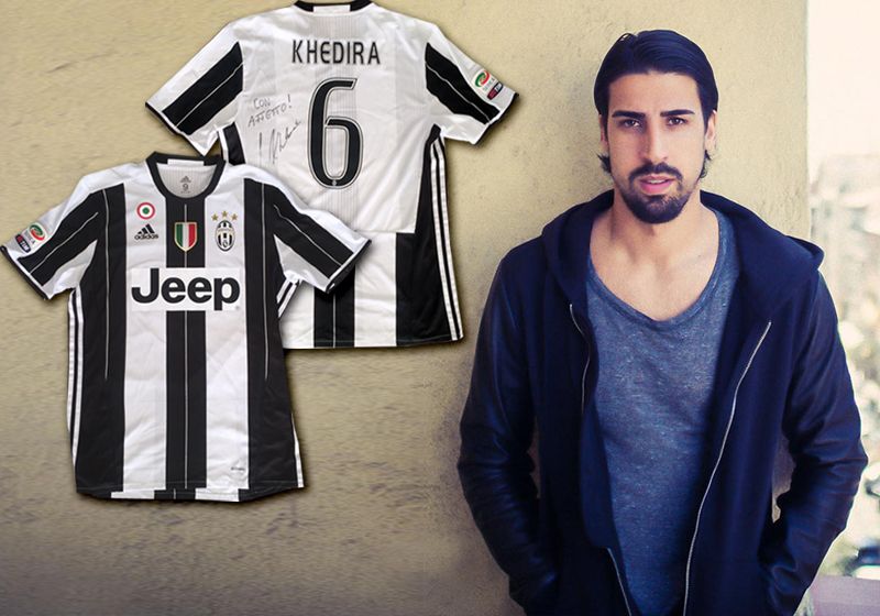 Sami Khedira versteigert Juve-Trikot