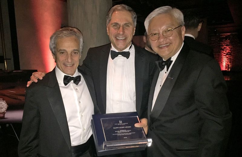 Roberto Naldi (Roberto Naldi Collection), Giuseppe Rossi (Splendide Royal Hotel), Ted Teng (The Leading Hotels of the World)