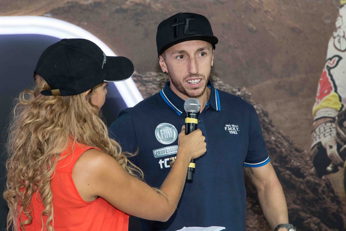 Antonio "Tony" Cairoli (8-facher Weltmeister) auf der IAA-Nutzfahrzeuge in Hannover 