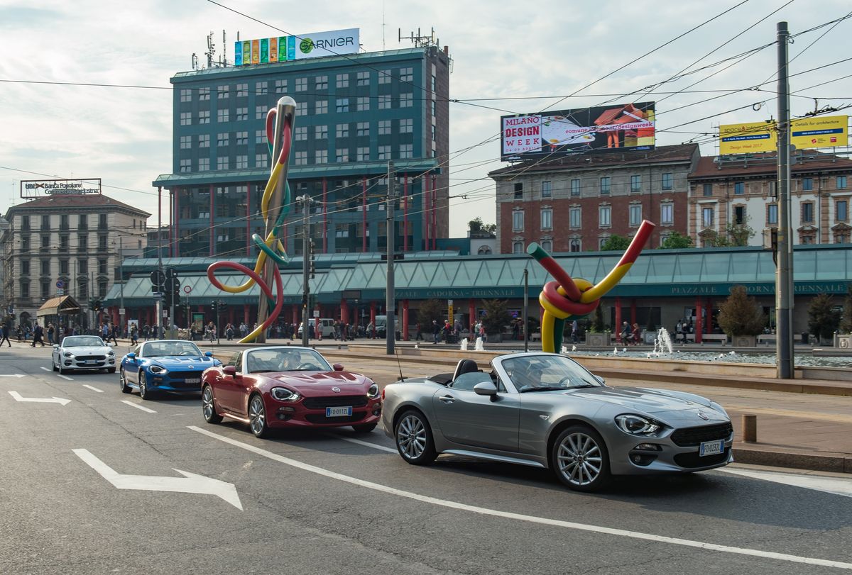 Fiat 124 Spider, Salone del Mobile Milano