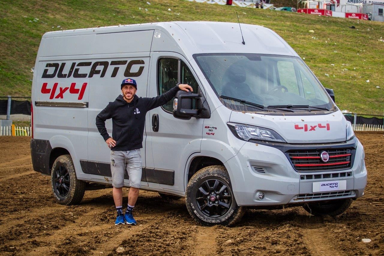 Tony Cairoli, Fiat Professional Ducato 4x4 Show-Fahrzeug