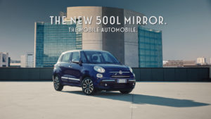 Neue Werbekampagne zu Mirror Sondermodellen von Fiat 500, Fiat 500X und Fiat 500L gestartet