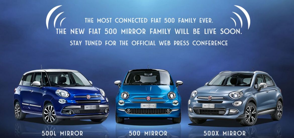 Jetzt im Stream: Web-Pressekonferenz zu Fiat 500 Mirror Sondermodellen