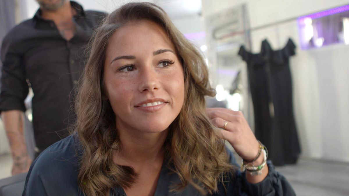 Sarah Lombardi bei "Einfach hairlich - Die Friseure"