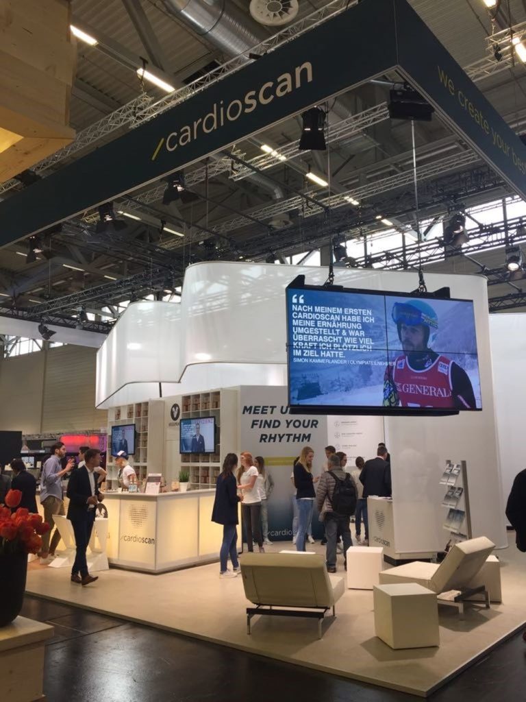 FIBO 2018: Impressionen vom cardioscan-Stand