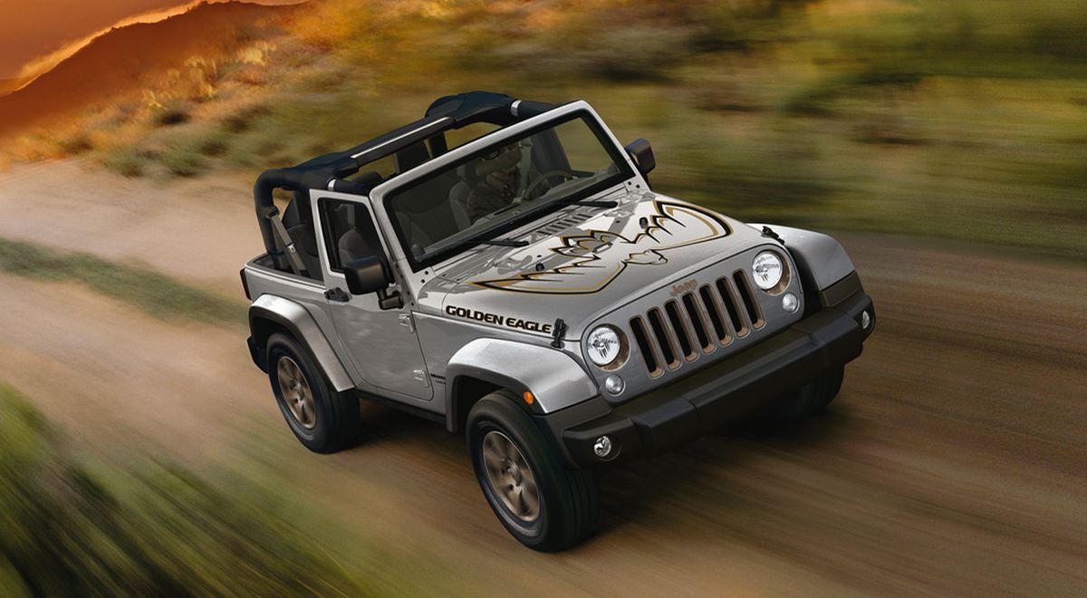 Neue Sonderedition ‚Golden Eagle' feiert ein ganzes Jahrzehnt Erfolg der dritten Generation des Jeep® Wrangler in Europa