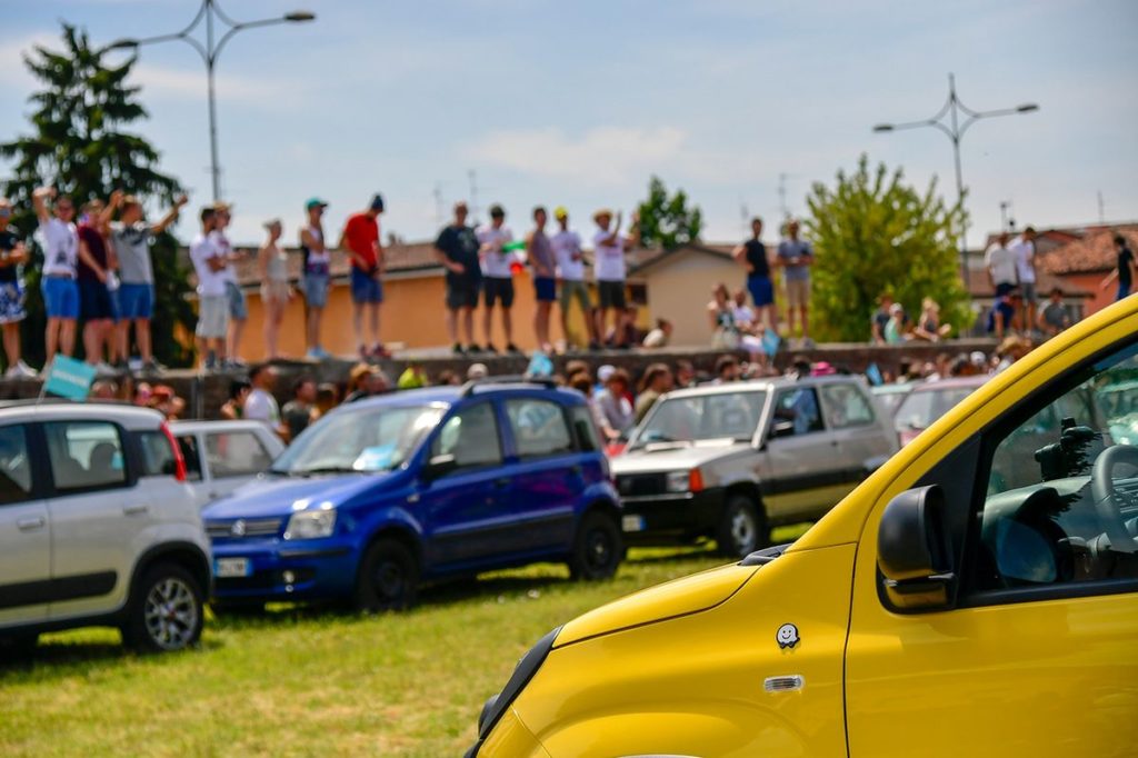 Fiat Panda Treffen in Pandino – begeisterter Empfang für neuen Fiat Panda Waze