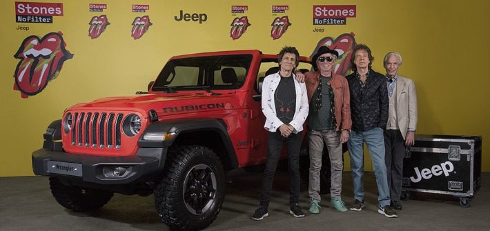 Jeep® Wrangler als Sponsor beim Final-Konzert der Rolling Stones Tournee ‚No Filter' in Warschau
