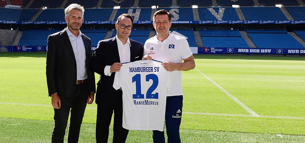 HSV und HanseMerkur beschließen Exklusivpartnerschaft