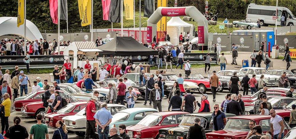 Europatreffen „Passione Alfa Romeo" mit mehr als 5.000 Besuchern