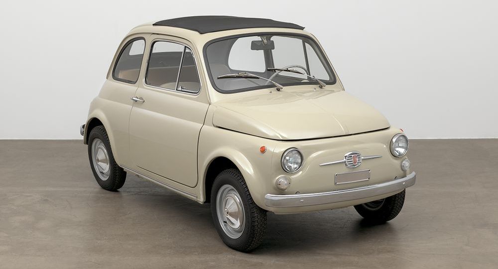 Fiat 500 ist im New Yorker Museum of Modern Art Teil der Ausstellung „The Value of Good Design“ 