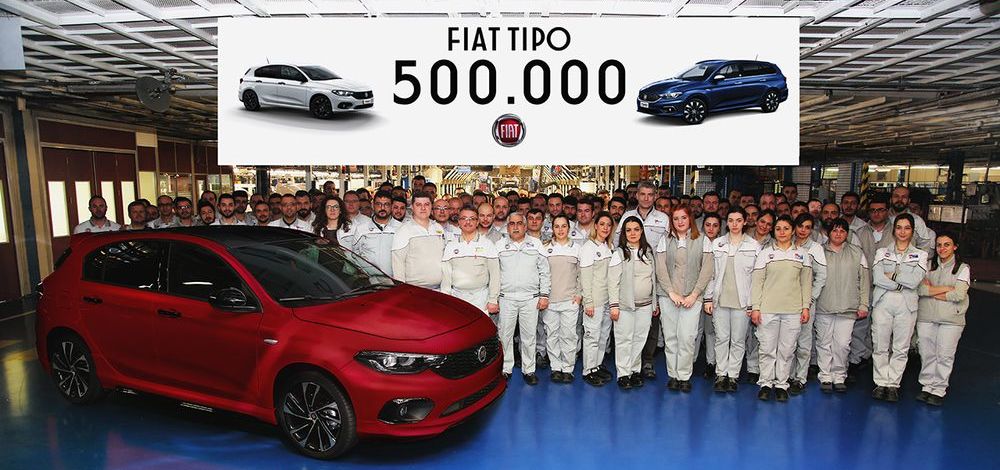 Fiat Tipo knackt Grenze von 500.000 produzierten Einheiten