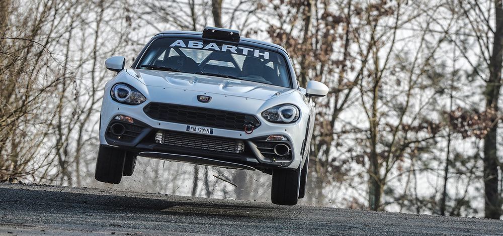 Abarth 124 rally in der Saison 2019 - optimierter Spider soll Führungsposition im Rallyesport behaupten