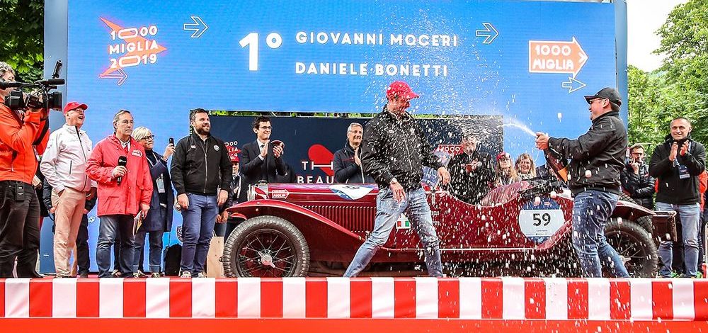Doppelsieg für Alfa Romeo bei Oldtimer-Rallye Mille Miglia