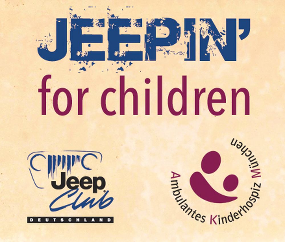 „Jeepin´ for children“ – eine Initiative des Jeep Club Deutschland e.V. zugunsten der Stiftung ‚Ambulantes Kinderhospiz München‘ (AKM)