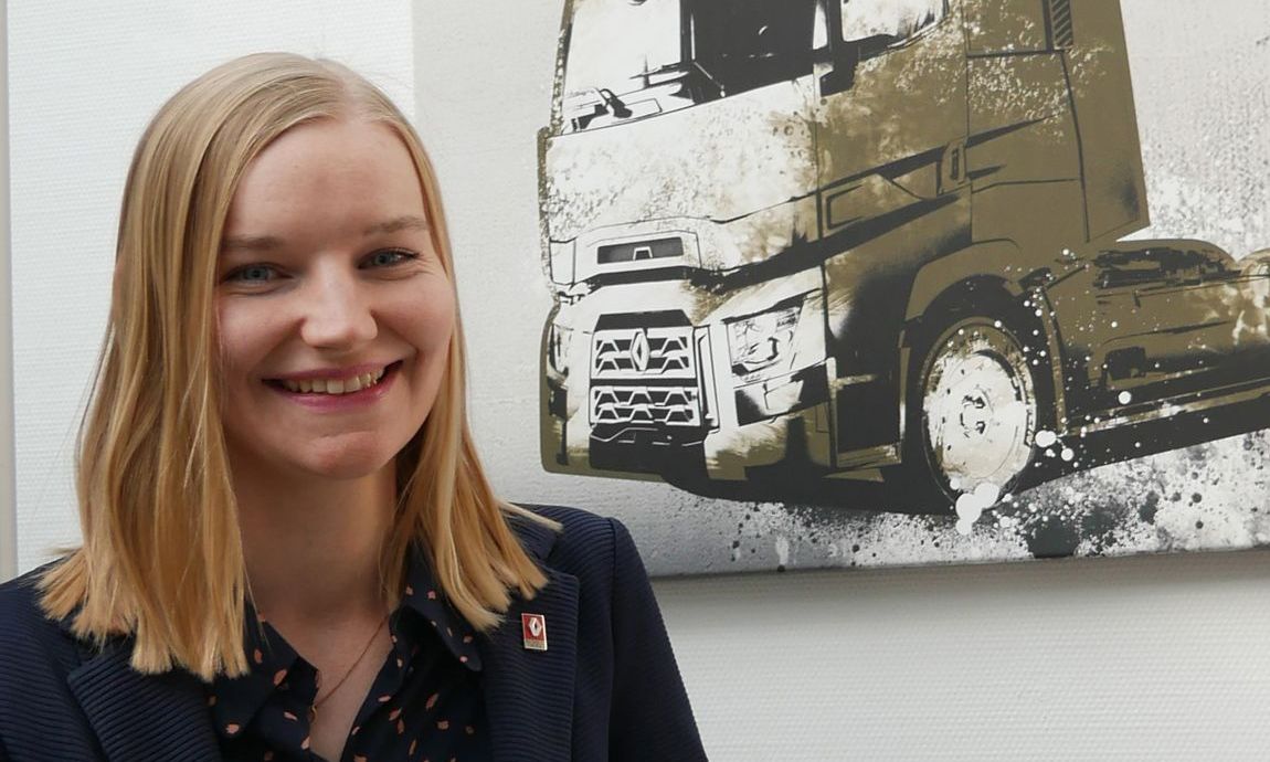 Karin Peemöller: Pressesprecherin für Renault Trucks