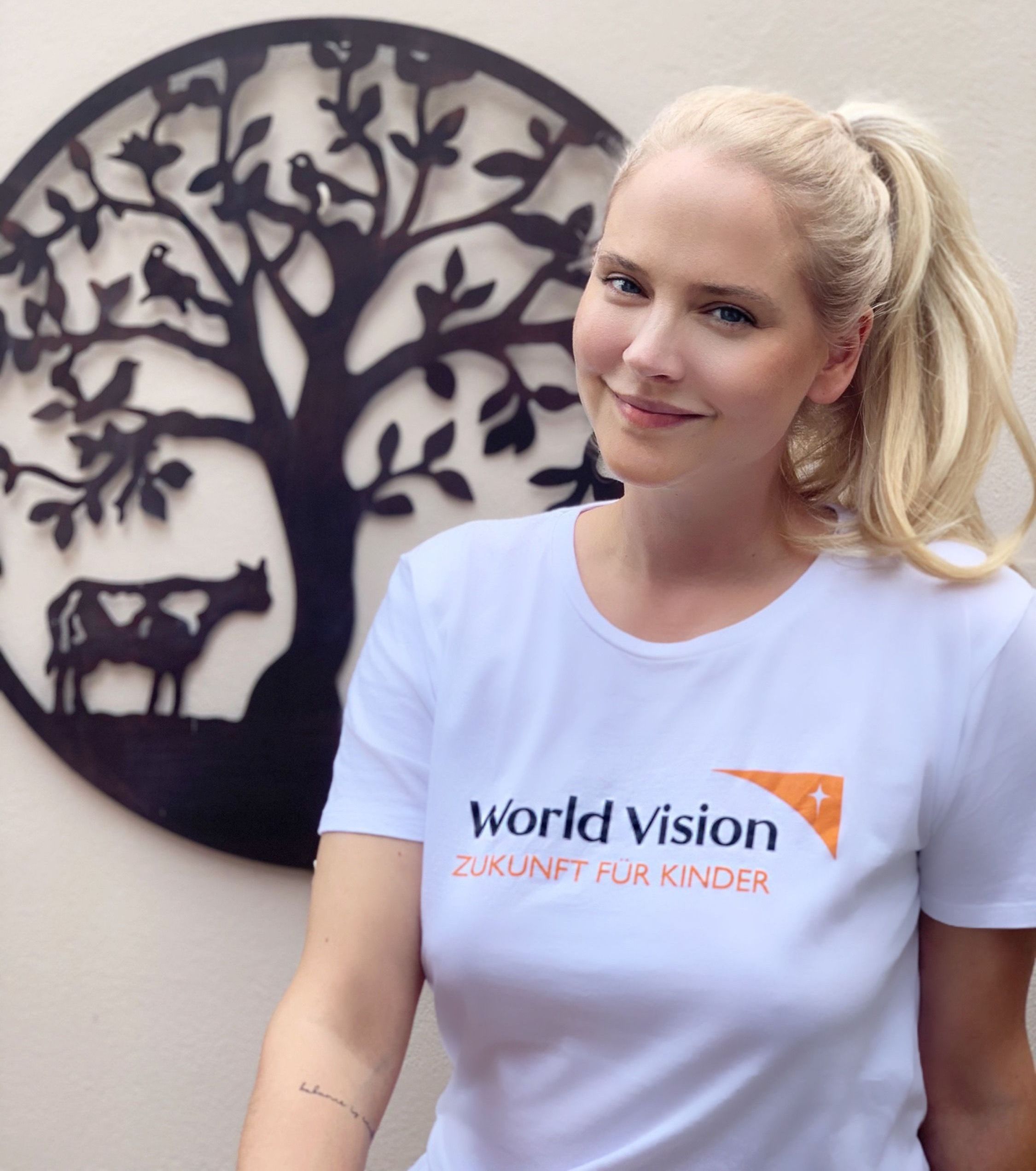 Tiana Pongs ist neue Botschafterin von World Vision: Jeder Mensch auf dieser Erde hat das gleiche Recht