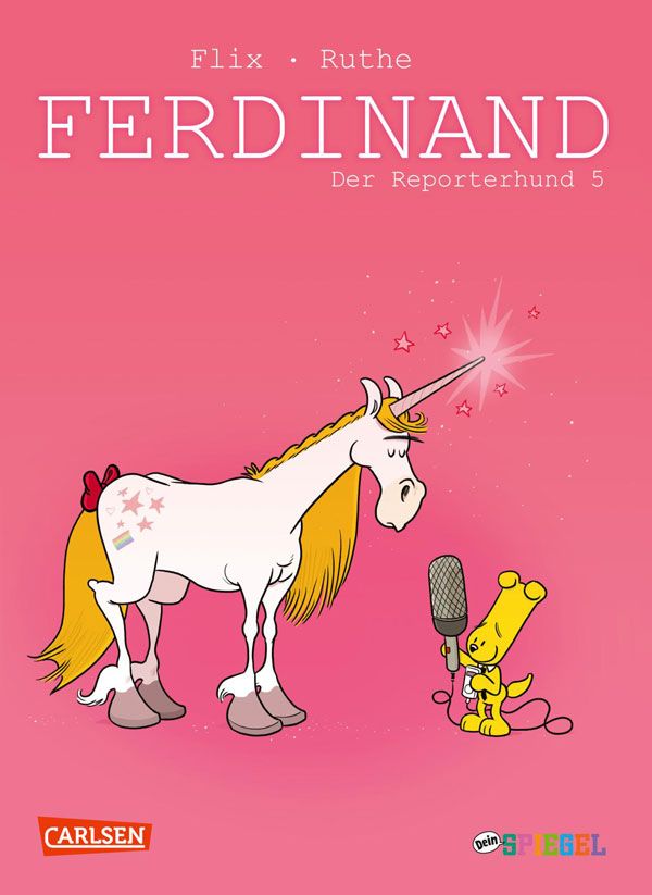 "Ferdinand – Der Reporterhund 5" von Illustrator Flix und Autor Ralph Ruthe