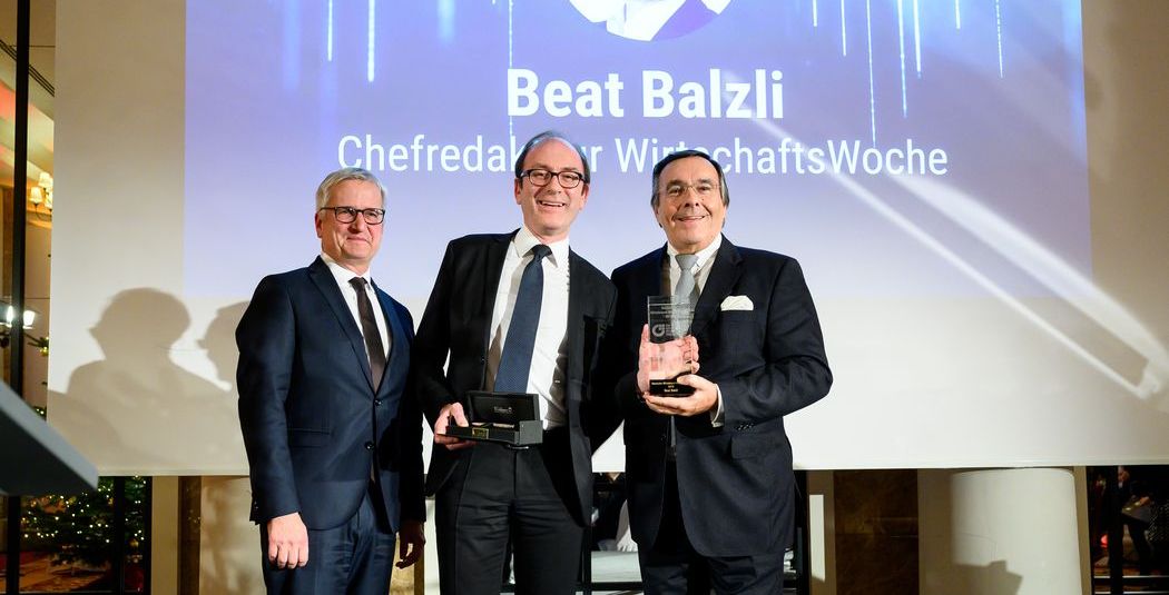 Deutscher Mittelstand verleiht Media Award 2019 an Beat Balzli
