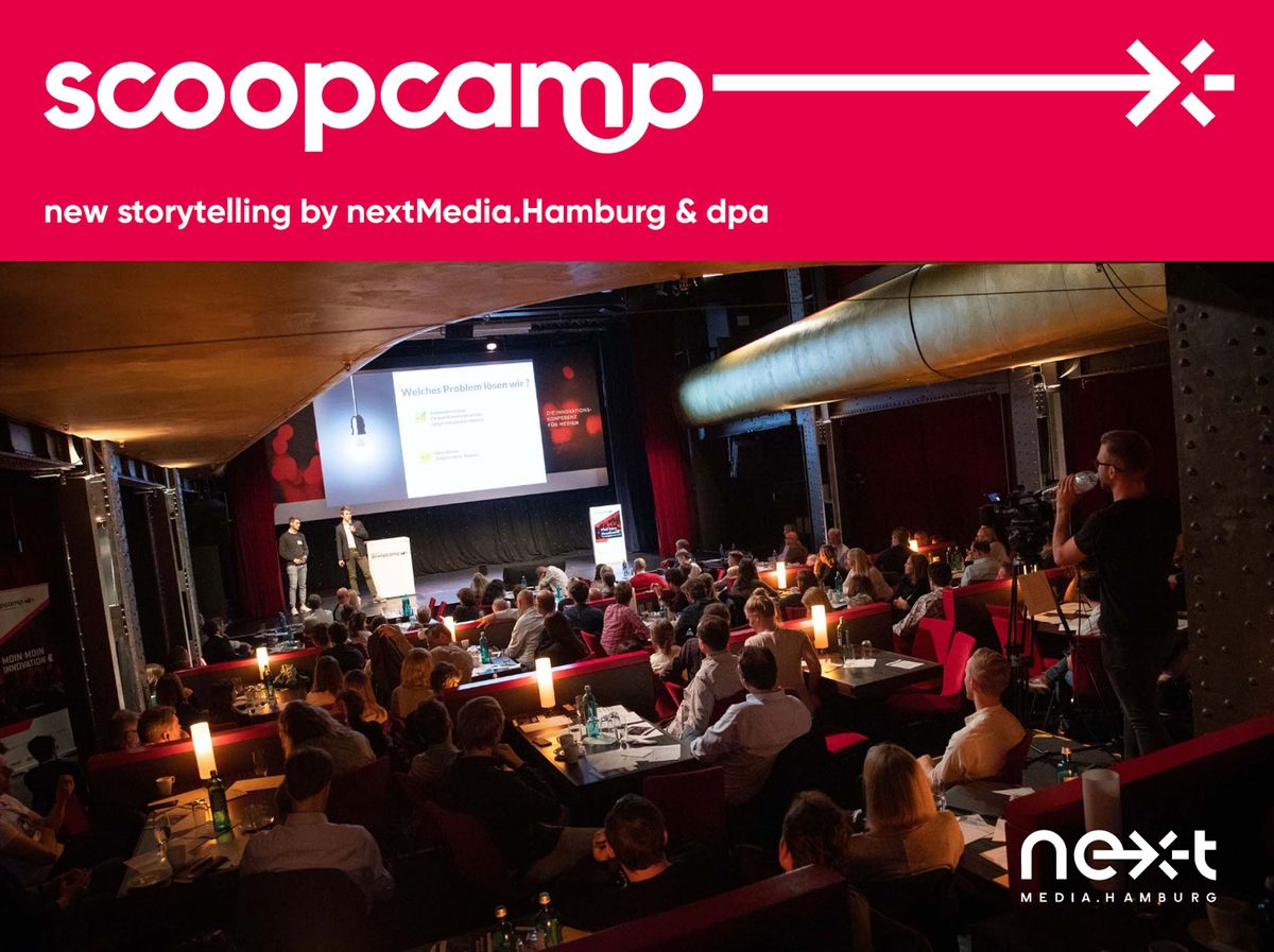 #scoopcamp2020: Die Medien- und Digitalbranche kommt nach Hamburg