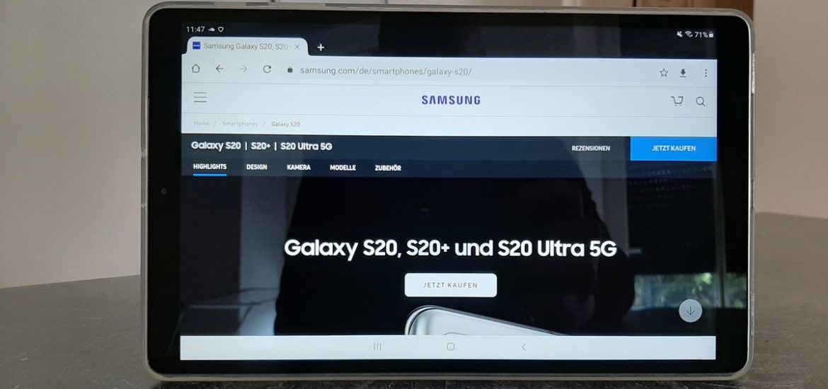 Das Samsung Galaxy S20 ist erhältlich