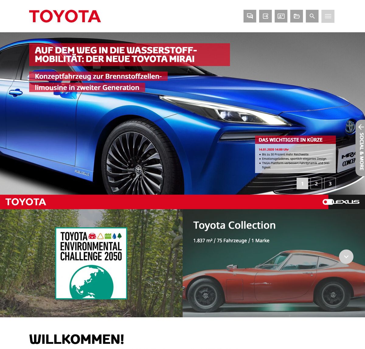 Toyota-Mediaseite: toyota-media.de