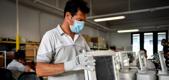 FCA und Siare fertigen schon mehr als 3.000 Beatmungsgeräte