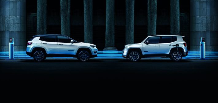 Jeep® Renegade 4xe und Compass 4xe sind vom 21. Juli an bei den Jeep-Händlern bestellbar
