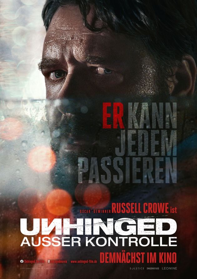 "Unhinged – ausser Kontrolle": Platz #1 der deutschen Kinostarts