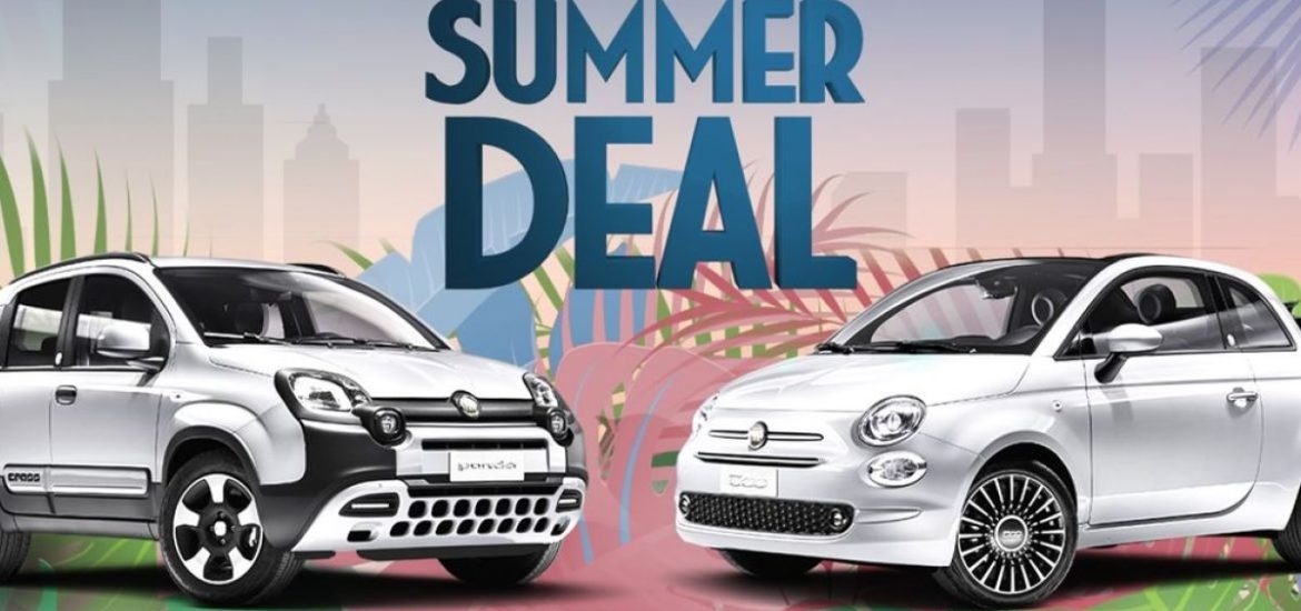Umwelt schonen und Geld sparen mit dem „Summer Deal“ - Sonderfinanzierungen für Hybrid-Modelle von Fiat 500 und den neuen Fiat Panda Urban