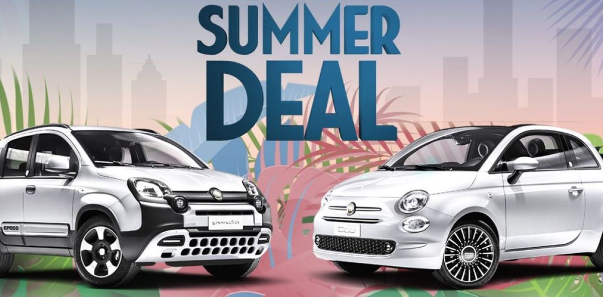 Umwelt schonen und Geld sparen mit dem „Summer Deal“ - Sonderfinanzierungen für Hybrid-Modelle von Fiat 500 und den neuen Fiat Panda Urban