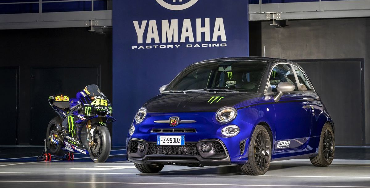 Neu: Abarth 595 Scorpioneoro und Abarth 595 Monster Energy Yamaha, die zwei Seelen der Marke Abarth