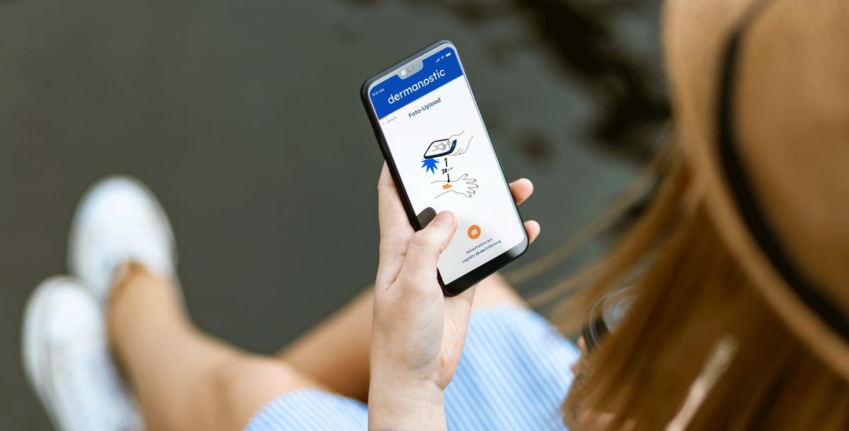 Dermanostic: Einen Hautarzt per App fragen