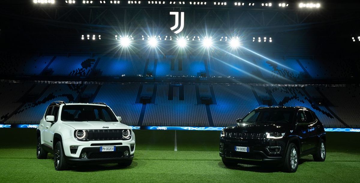 Juventus Turin geht mit Hybrid-Power von Jeep® aufs Spielfeld