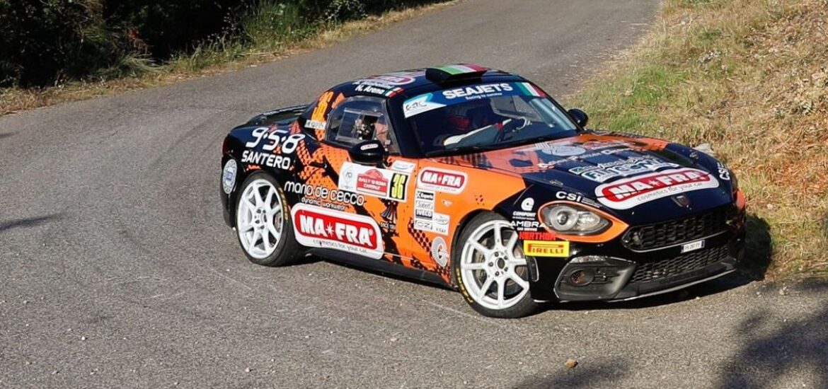 Rallye Fafe Montelongo in Portugal: Im Rahmen der FIA ERC findet der dritte Event des Abarth 124 rally statt. Die italienische Formel 4 powered by Abarth startet in Mugello
