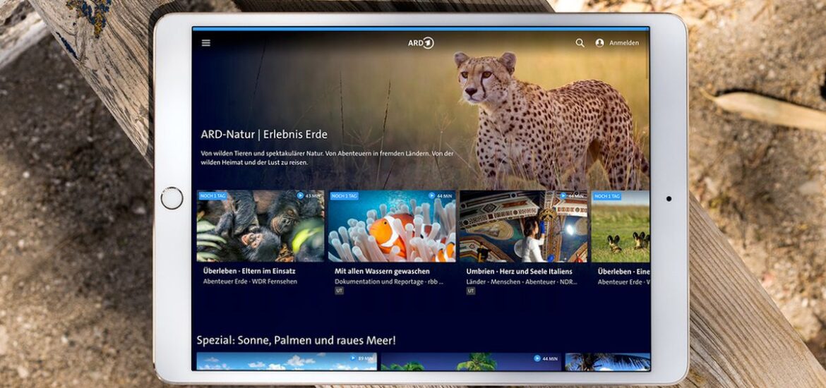 ARD-Mediathek mit neuer Themenwelt "Natur | Erlebnis Erde"
