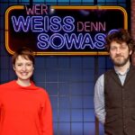 Wanda Perdelwitz und Sven Fricke bei „Wer weiß denn sowas?“