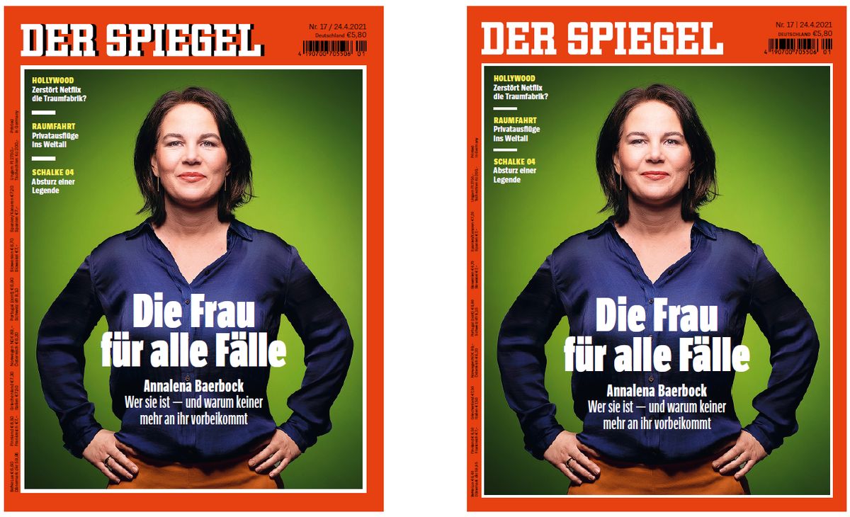 Links alt, rechts neu: "Der Spiegel" erscheint mit neuer Optik