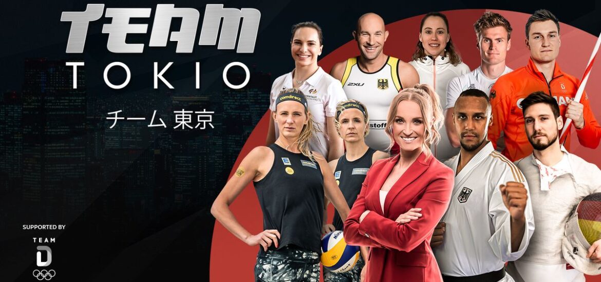 Sky: #TeamTokio begleitet deutsche Athletinnen und Athleten