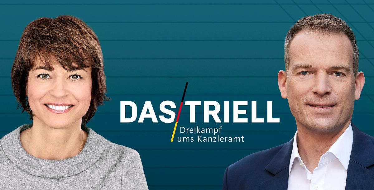 Der "Triell"-Abend zur Wahl 2021 im ZDF