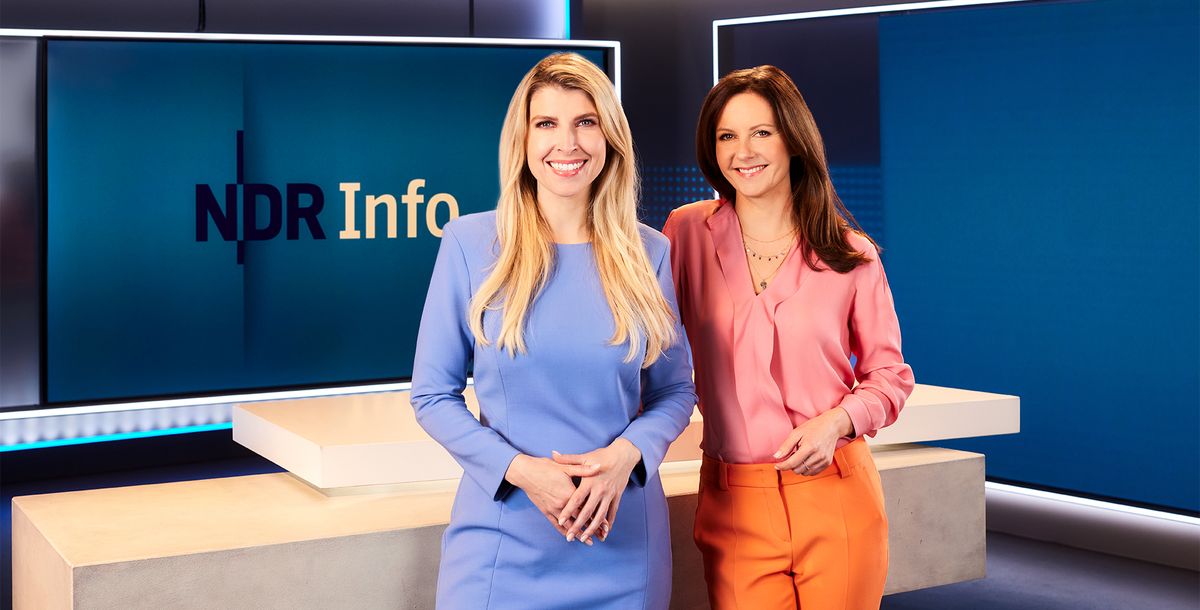 "NDR Info" wird von Bibiana Barth und Romy Hiller moderiert