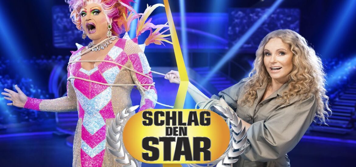 "Schlag den Star": Katja Burkard gewinnt gegen Olivia Jones