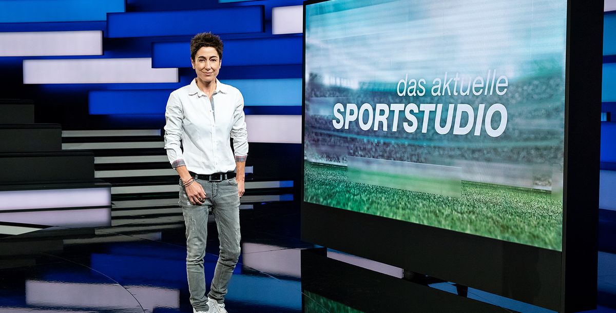 Alexander Zverev heute im "Aktuellen Sportstudio" des ZDF