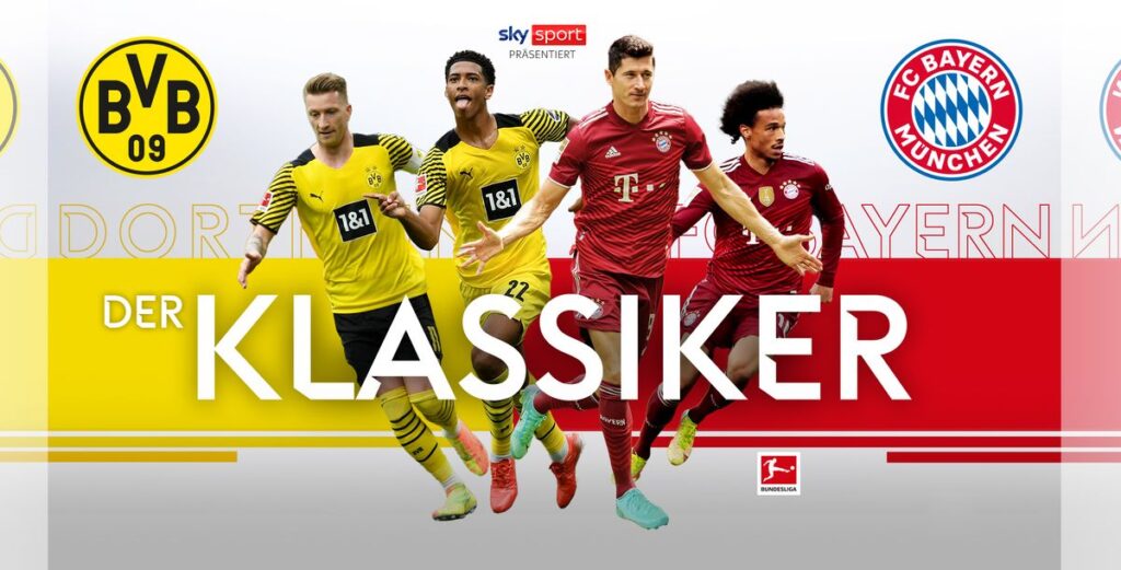 Sky zeigt Borussia Dortmund gegen den FC Bayern im Topspiel der Woche am Samstagabend
