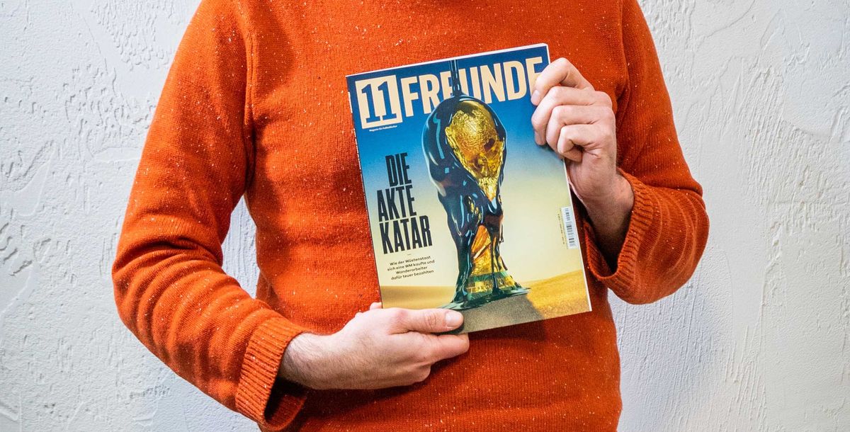 "Cover des Jahres" - die umstrittene Fußball-Weltmeisterschaft 2022 in Katar