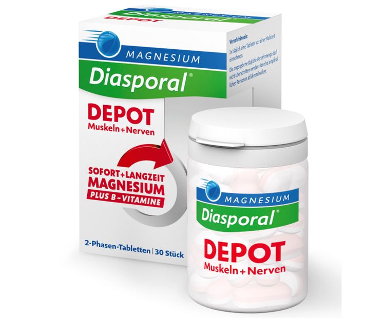 Magnesium-Diasporal® Depot Muskeln + Nerven