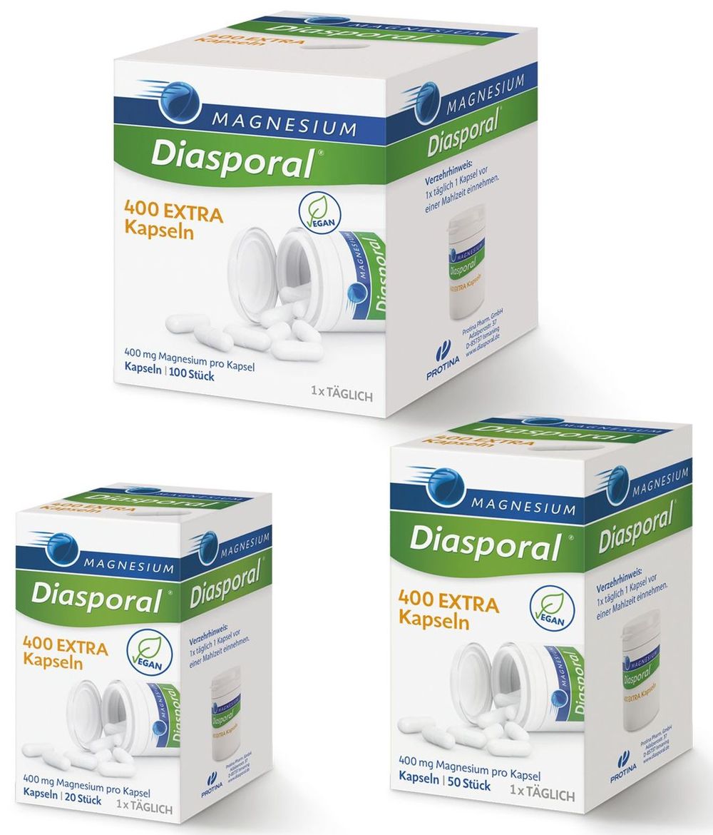 Magnesium-Diasporal® 400 Extra Kapseln