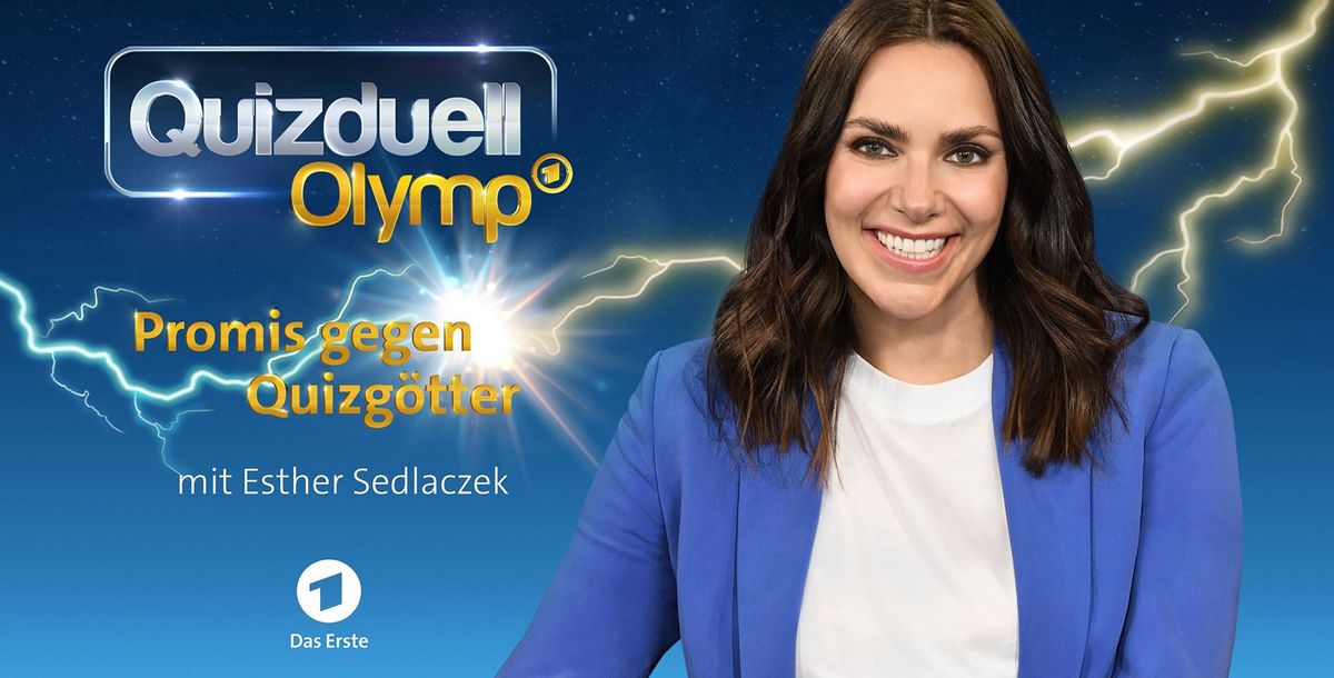 Premiere für Esther Sedlaczek: "Quizduell-Olymp" trifft "Gefragt - Gejagt"