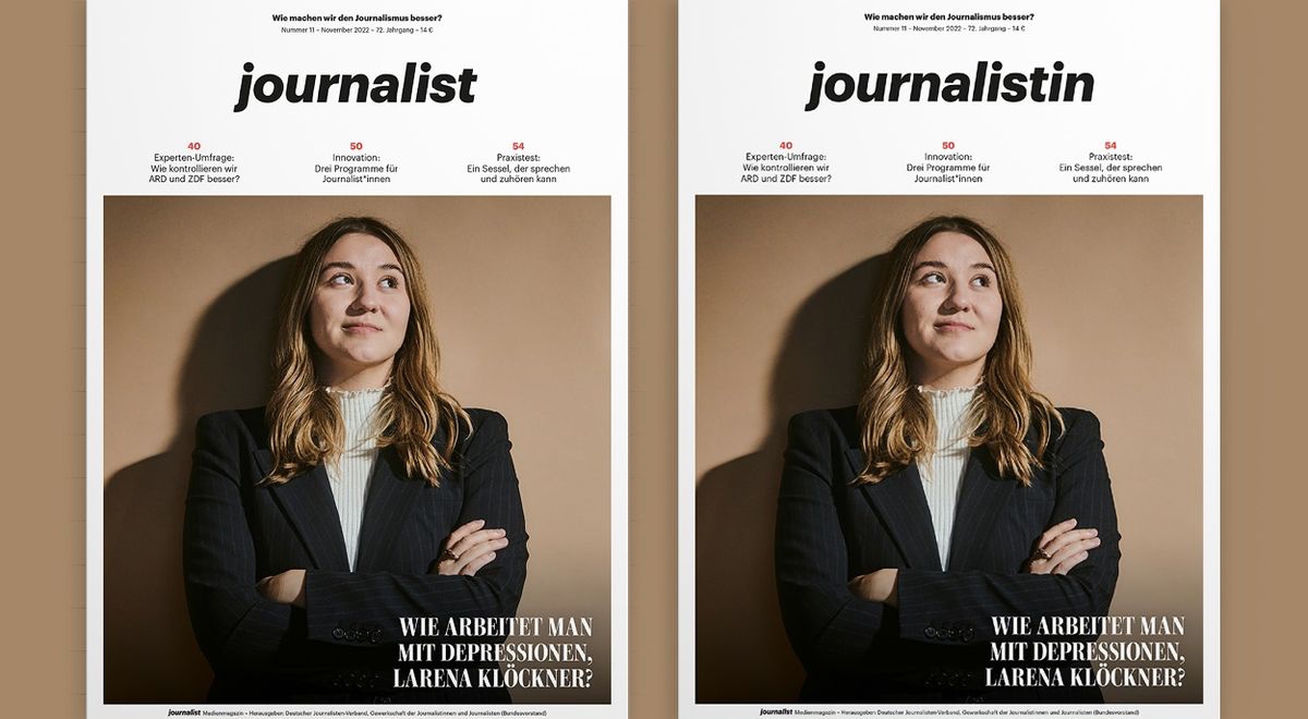 Foto: "journalist" Cover.